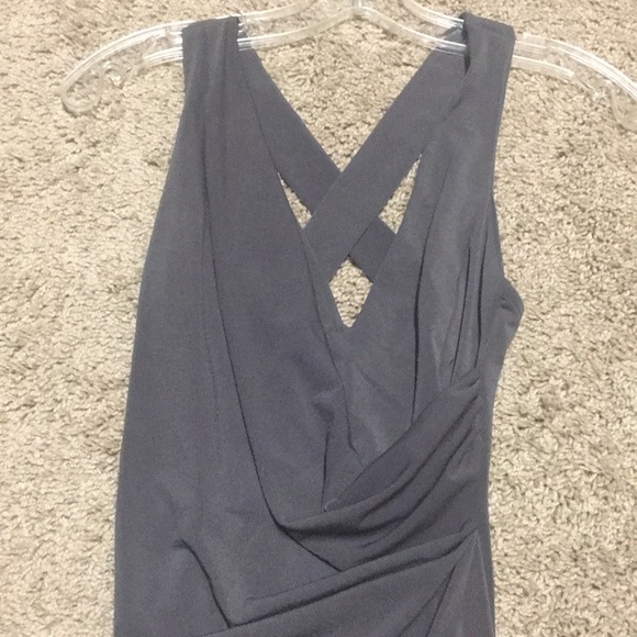 ASOS Grey Slink Dress - Picture 2 of 7